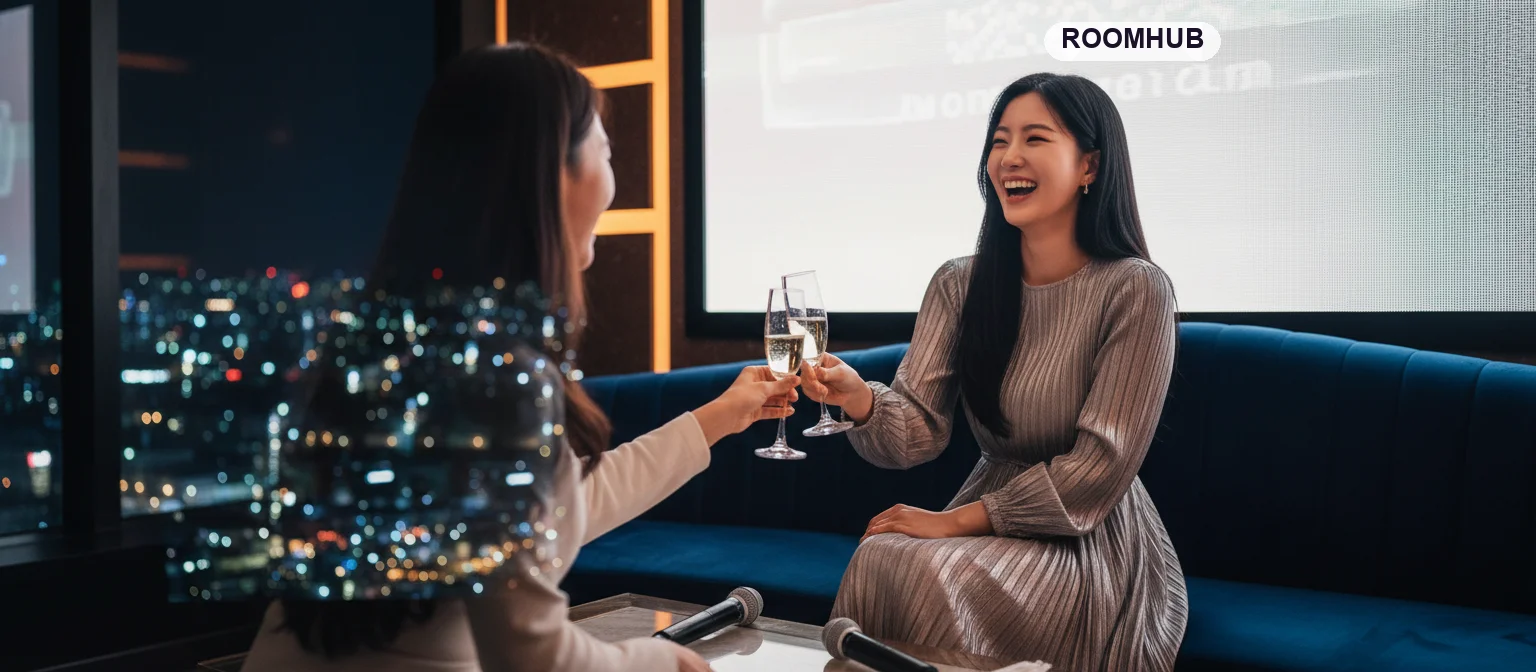 안양 가라오케 인기업소 — 안양1번가 라운지 분위기
