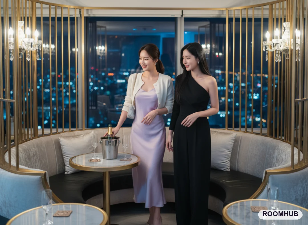 아산 유흥업소 이용 모습 — 온양온천역 일대