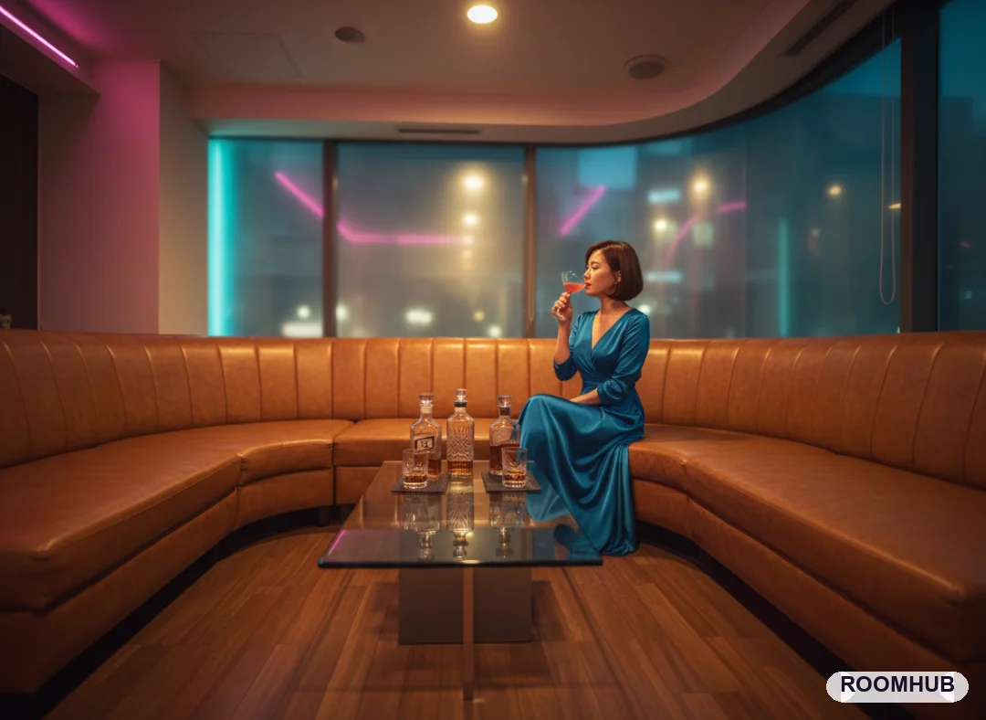 아산 룸살롱 이용 모습 — 배방 일대