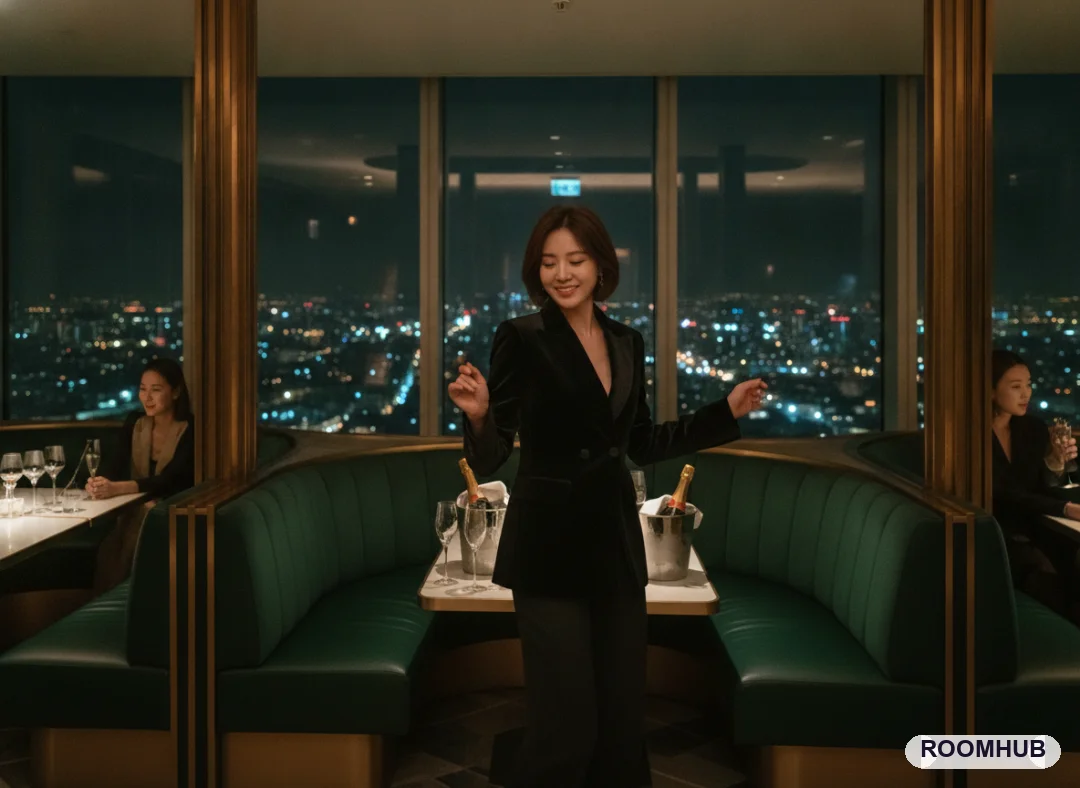 강릉 유흥업소 이용 모습 — 교동 일대
