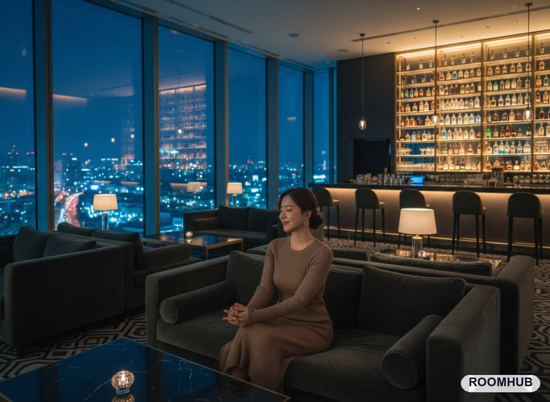 김포 라운지바 이용 모습 — 구래동 일대