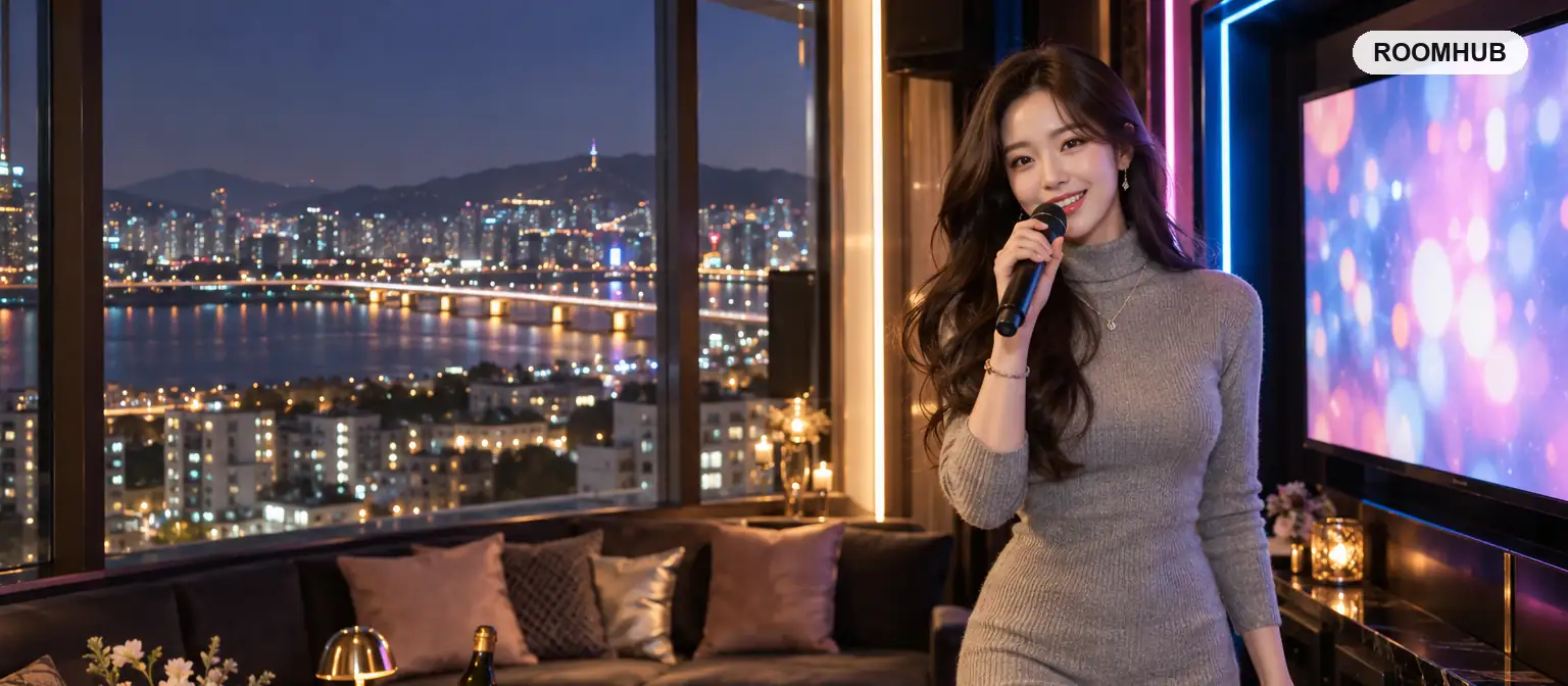 구리 노래방 인기업소 — 신토평 먹자거리 노래 룸 분위기