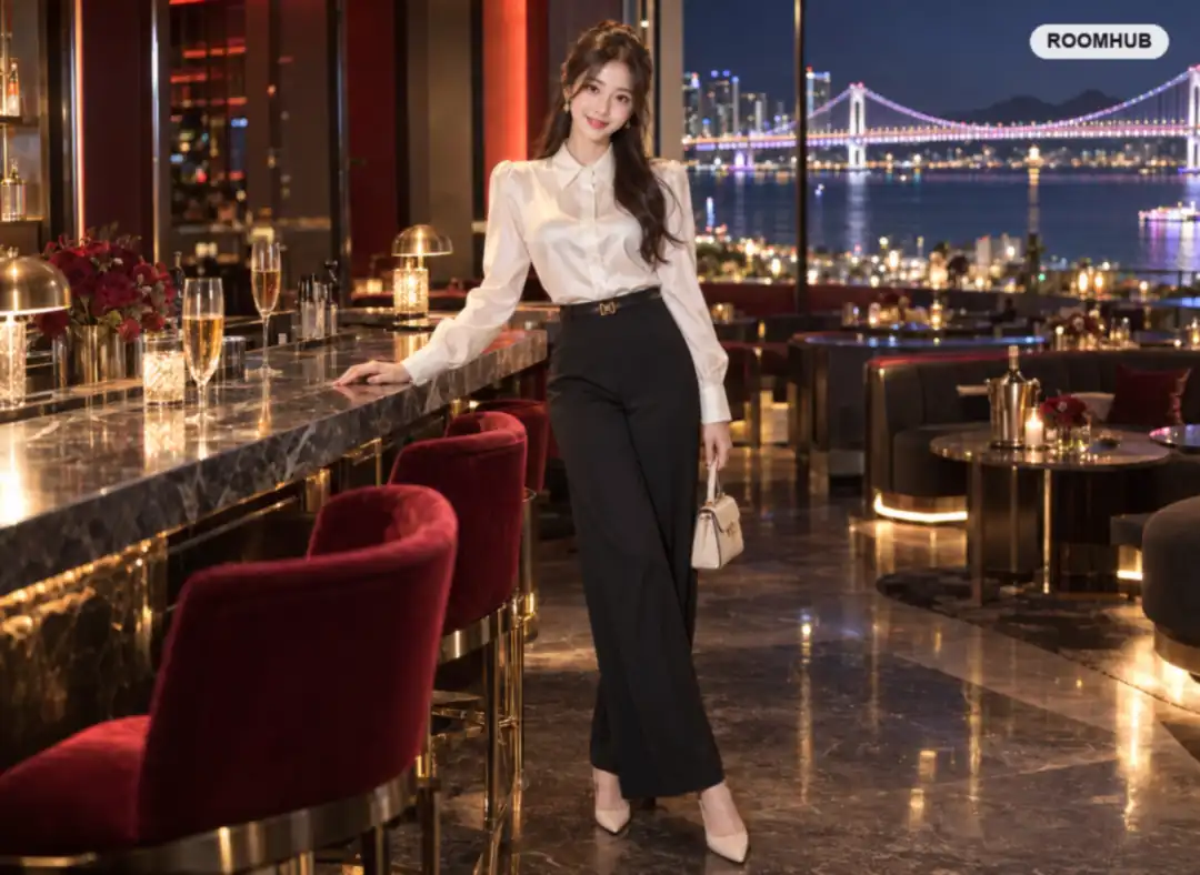 광안리 하이퍼블릭 이용 모습 — 민락동 일대