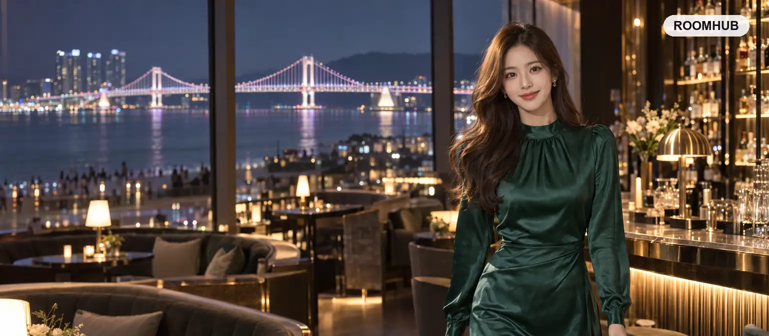 광안리 룸바 인기업소 — 광안해변로 룸 분위기