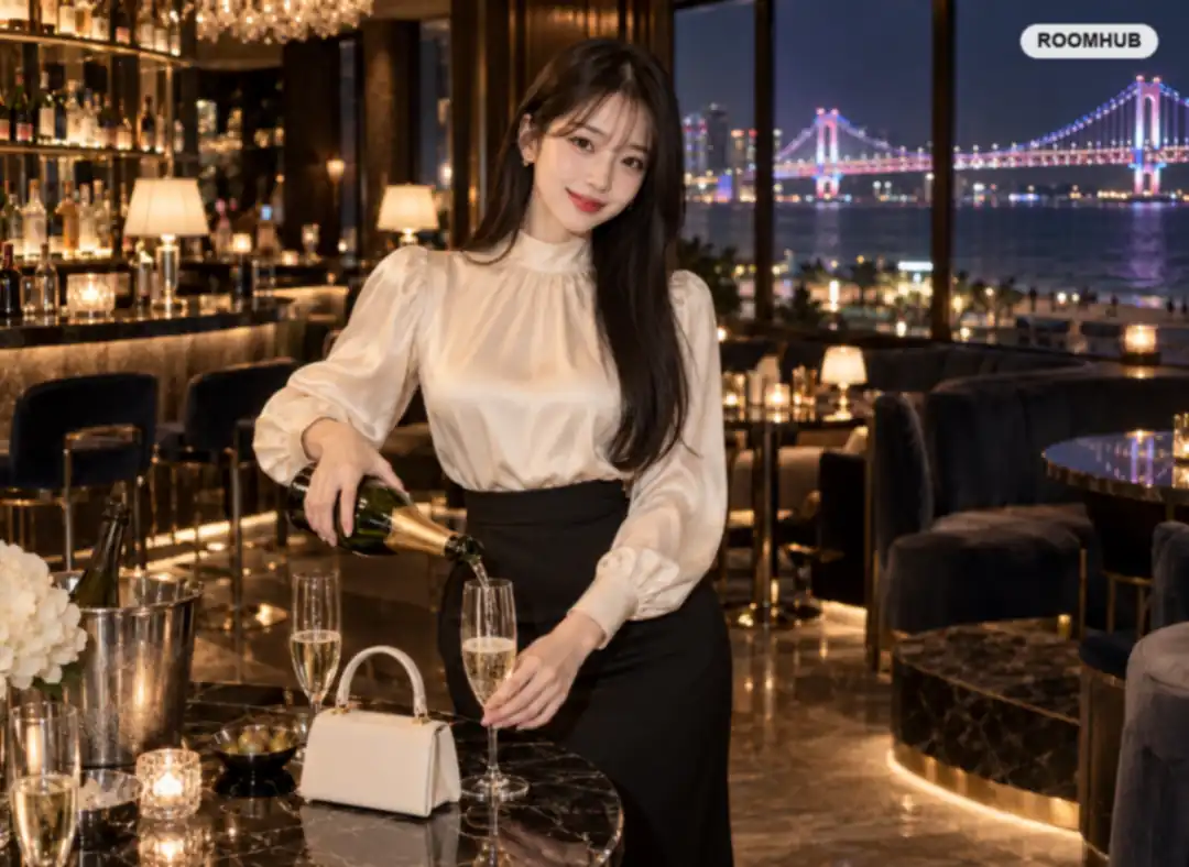 광안리 룸바 이용 모습 — 수영역 일대