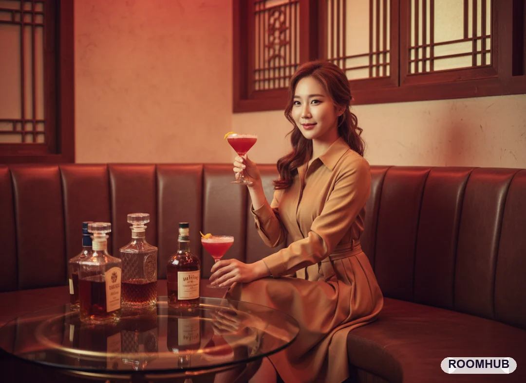광주 룸살롱 이용 모습 — 상무지구 일대