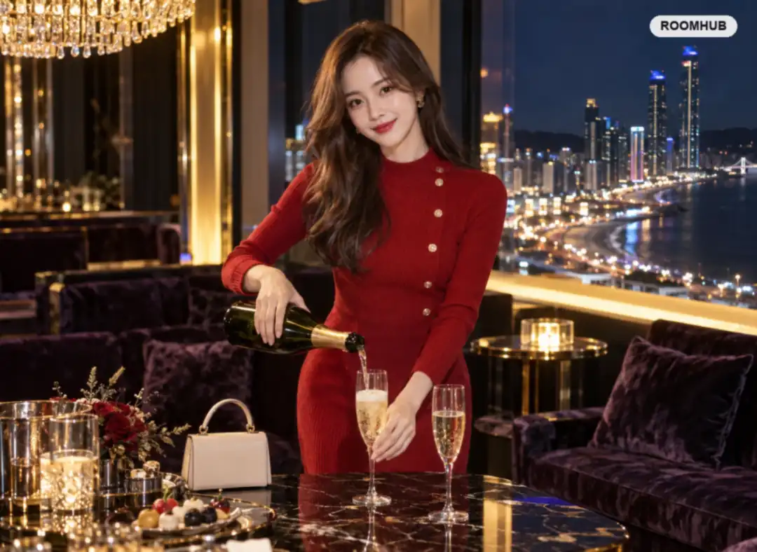 해운대 쩜오 이용 모습 — 센텀시티 일대