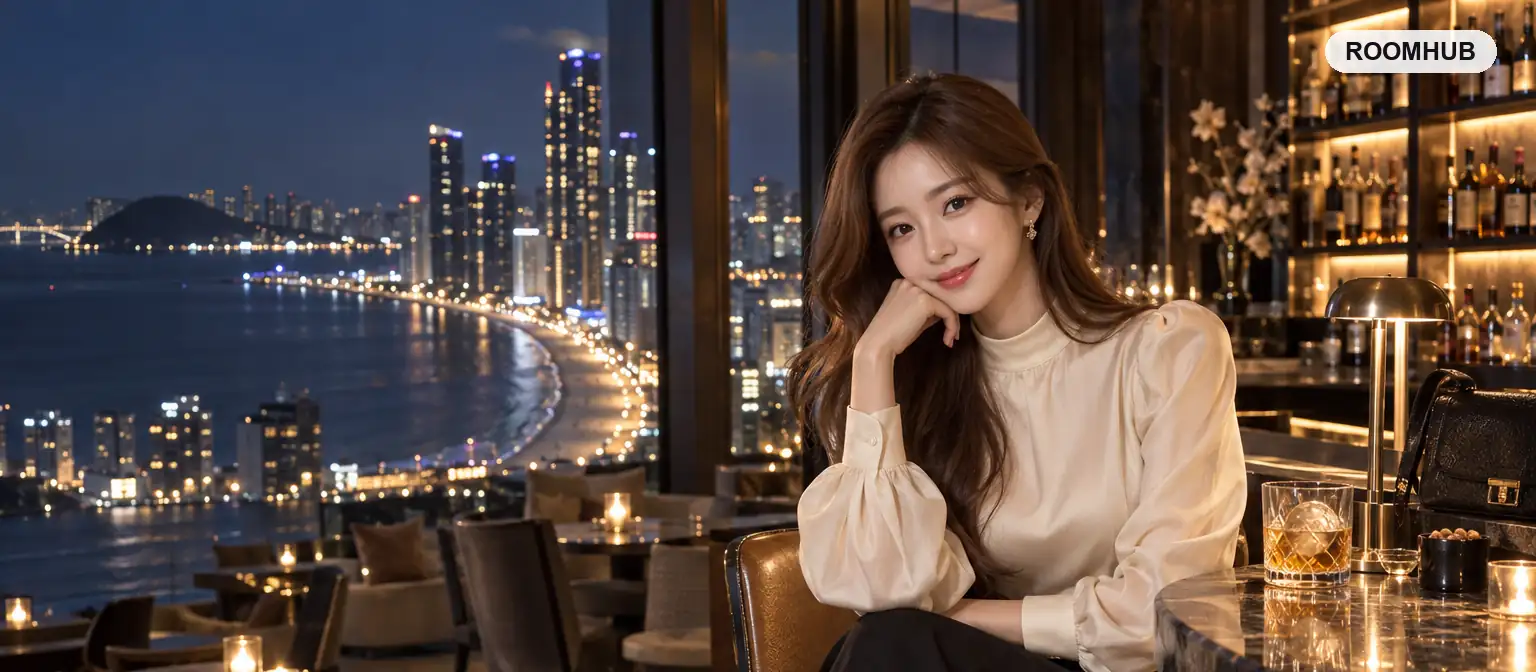 해운대 모던바 인기업소 — 센텀시티 바 분위기