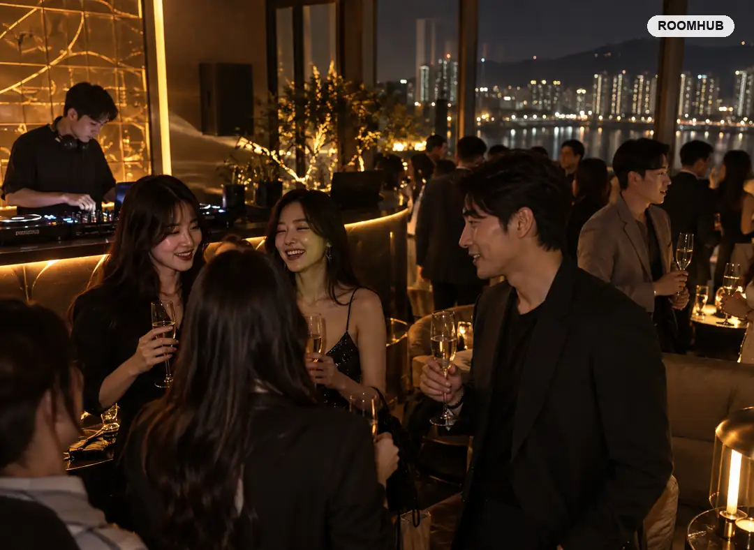 남양주 라운지바 이용 모습 — 별내 일대