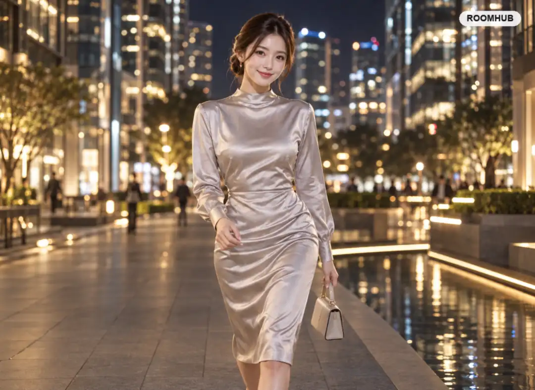 판교 유흥업소 이용 모습 — 백현동 카페거리 일대