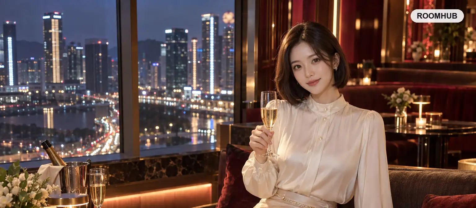 상동 하이퍼블릭 인기업소 — 상동호수공원 룸 분위기