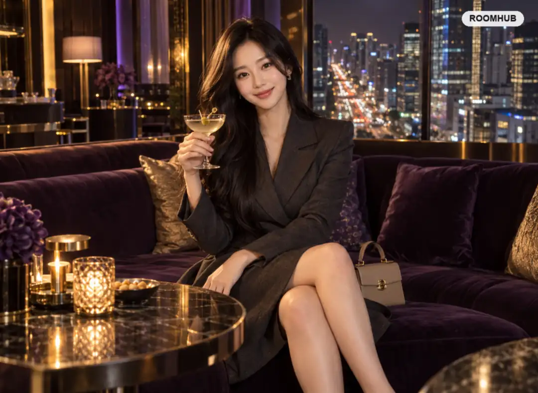 선릉 쩜오 이용 모습 — 대치동 이면 일대