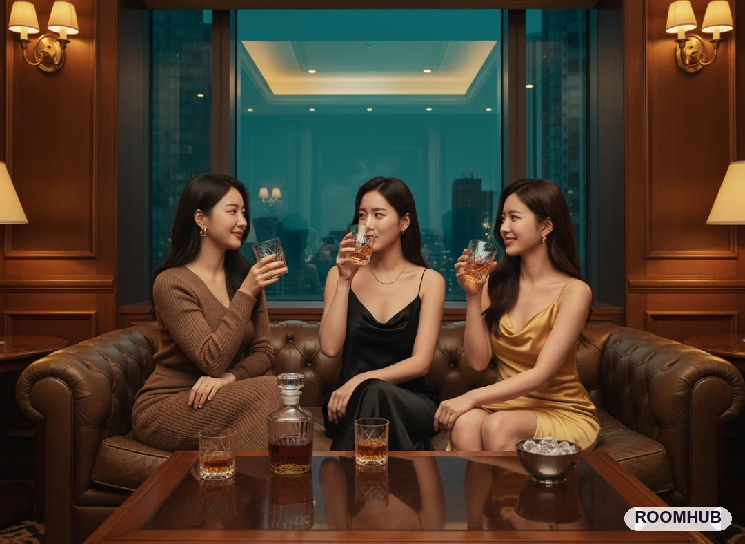 서울 룸빵 이용 모습 — 홍대 일대