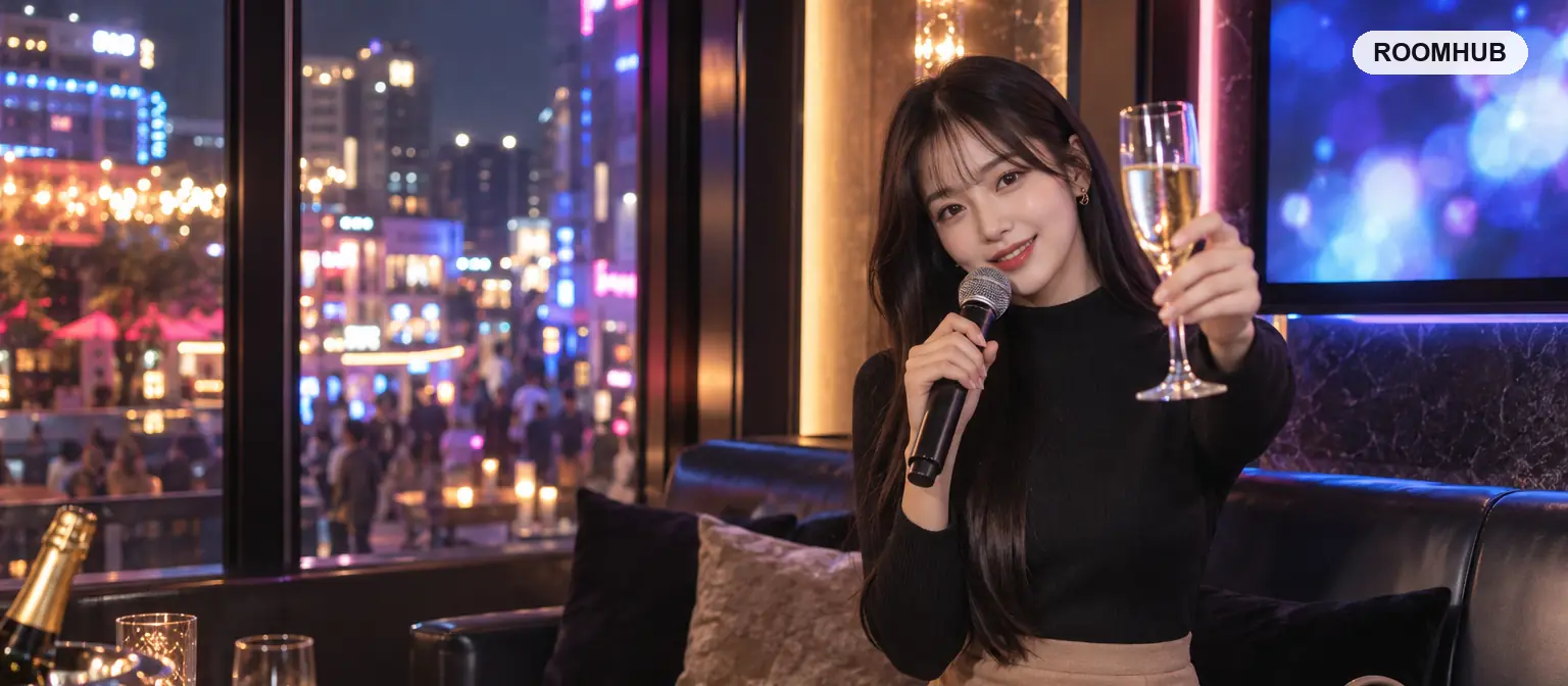 송탄 노래방 인기업소 — 송탄역 노래 룸 분위기