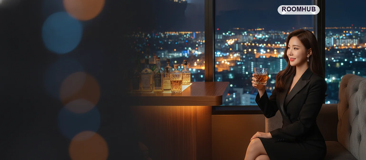 울산 룸바 인기업소 — 성남동 라운지 분위기