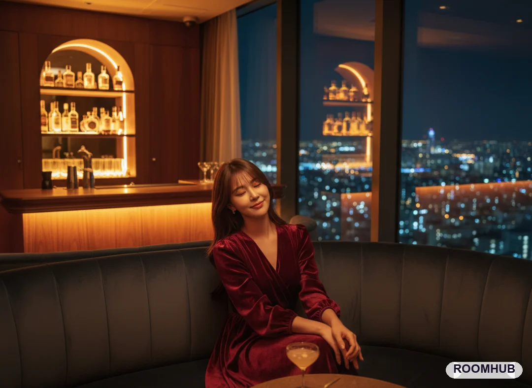 울산 룸바 이용 모습 — 달동 일대