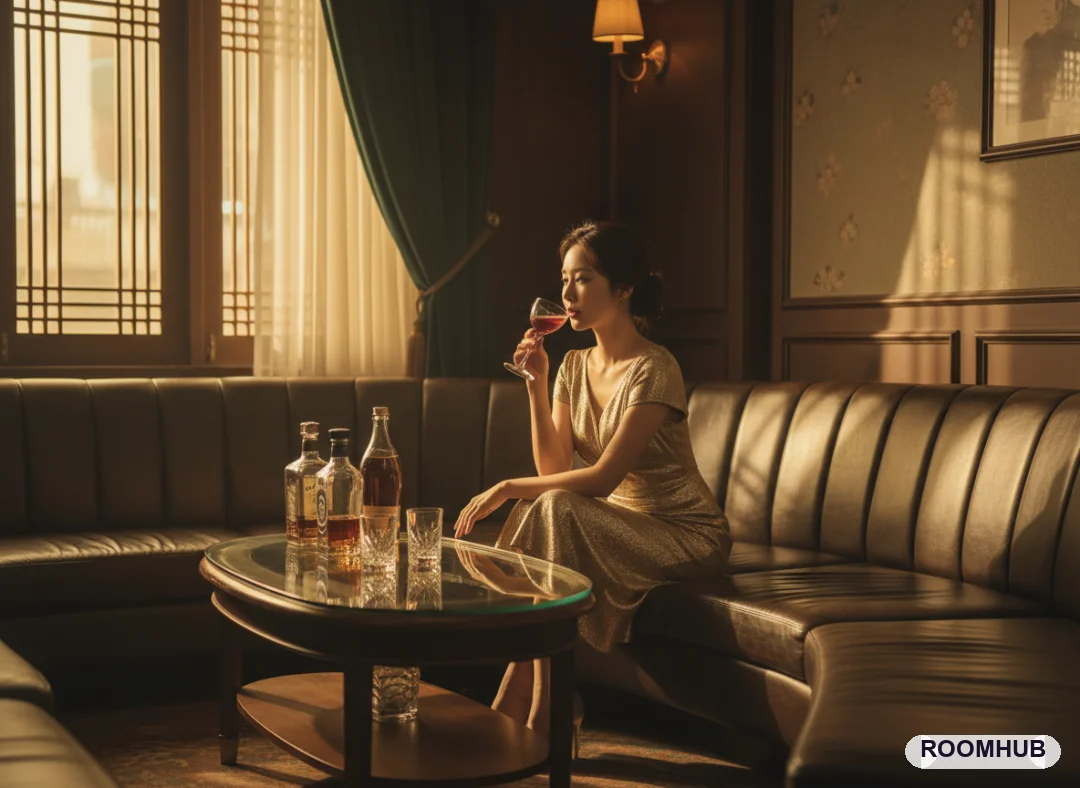 원주 룸살롱 이용 모습 — 혁신도시 일대